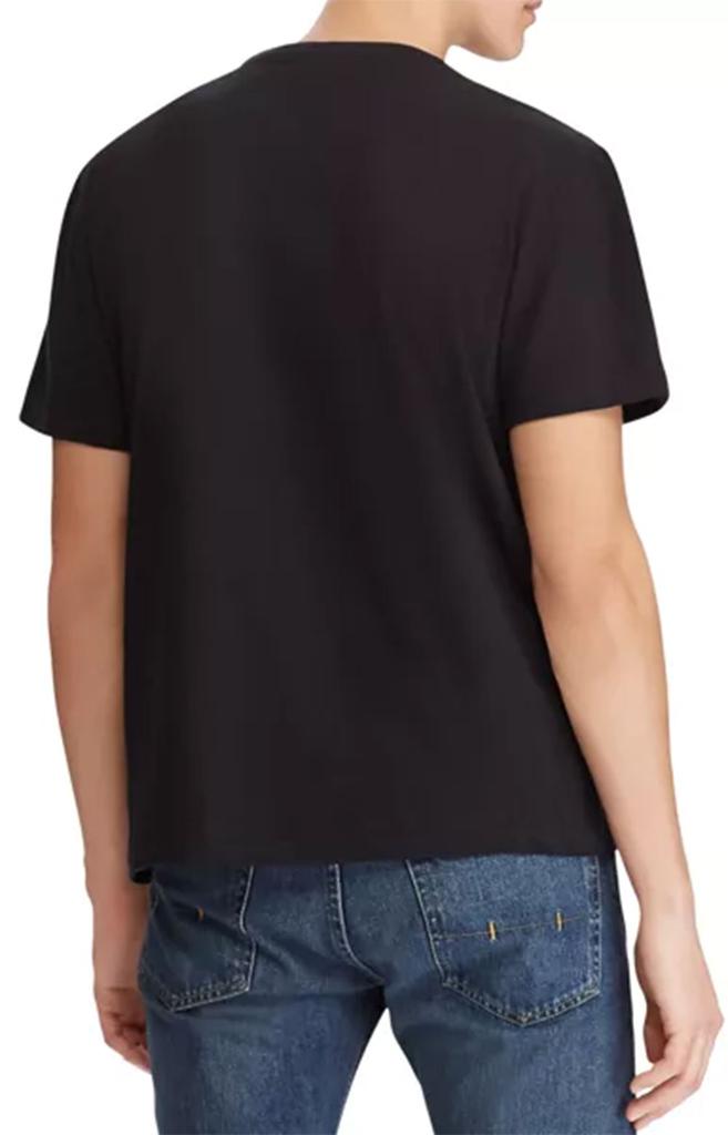 Classic Fit Crewneck T-Shirt - Black商品第2张图片规格展示