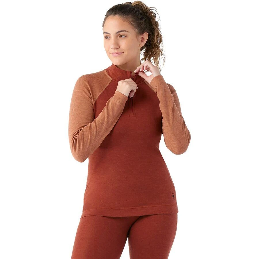 商品SmartWool|Classic Thermal Merino 1/4-Zip Baselayer - Women's,价格¥397,第1张图片