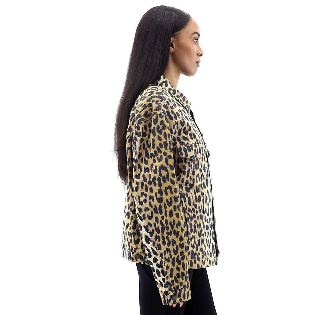 商品Balenciaga|Balenciaga Beige Leopard Print Jacket, Brand Size 36 (US Size 2),价格¥2092,第2张图片详细描述