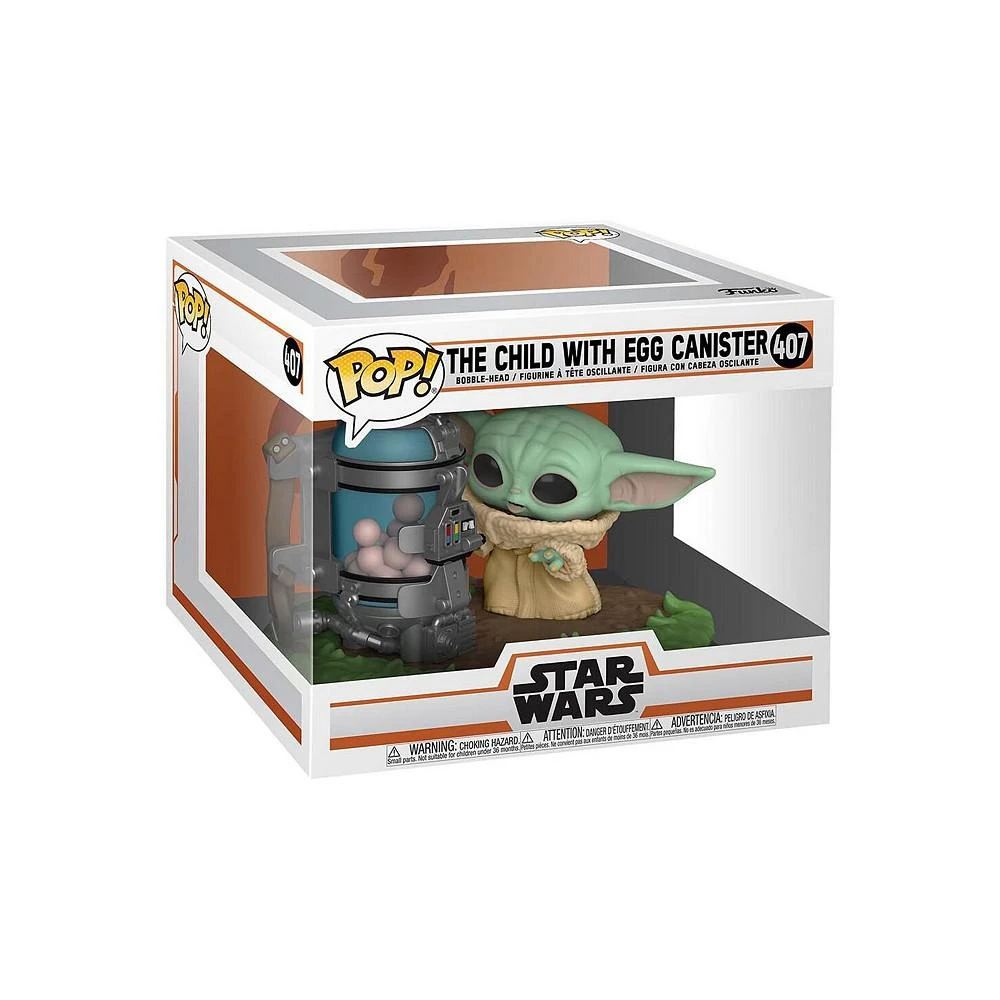 商品Funko|Grogu The Mandalorian Star Wars Child with Canister Pop!,价格¥166,第1张图片