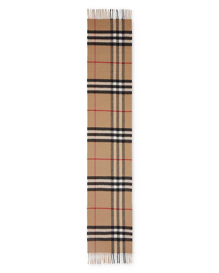 商品Burberry|Giant icon 格纹羊绒围巾,价格¥3831,第6张图片详细描述