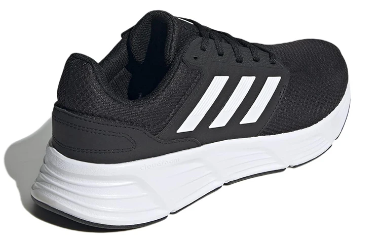 商品[国内直发] Adidas|adidas Galaxy 6 舒适百搭 织物 低帮 休闲跑步鞋 男款 黑白,价格¥288,第5张图片详细描述