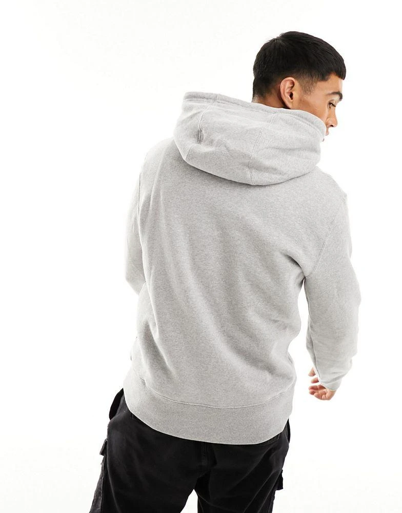 商品Superdry|Superdry vintage washed hoodie in College Grey Marl,价格¥543,第3张图片详细描述