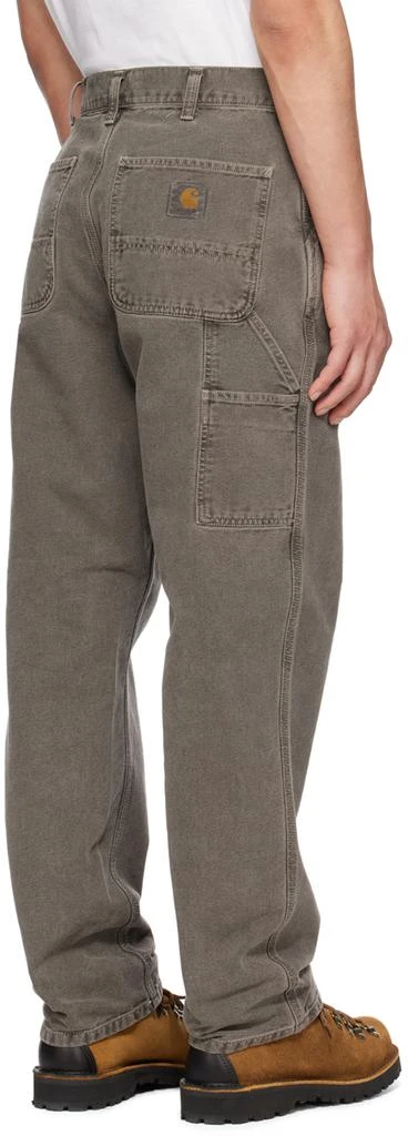 商品Carhartt WIP|Black Single Knee Trousers,价格¥933,第3张图片详细描述