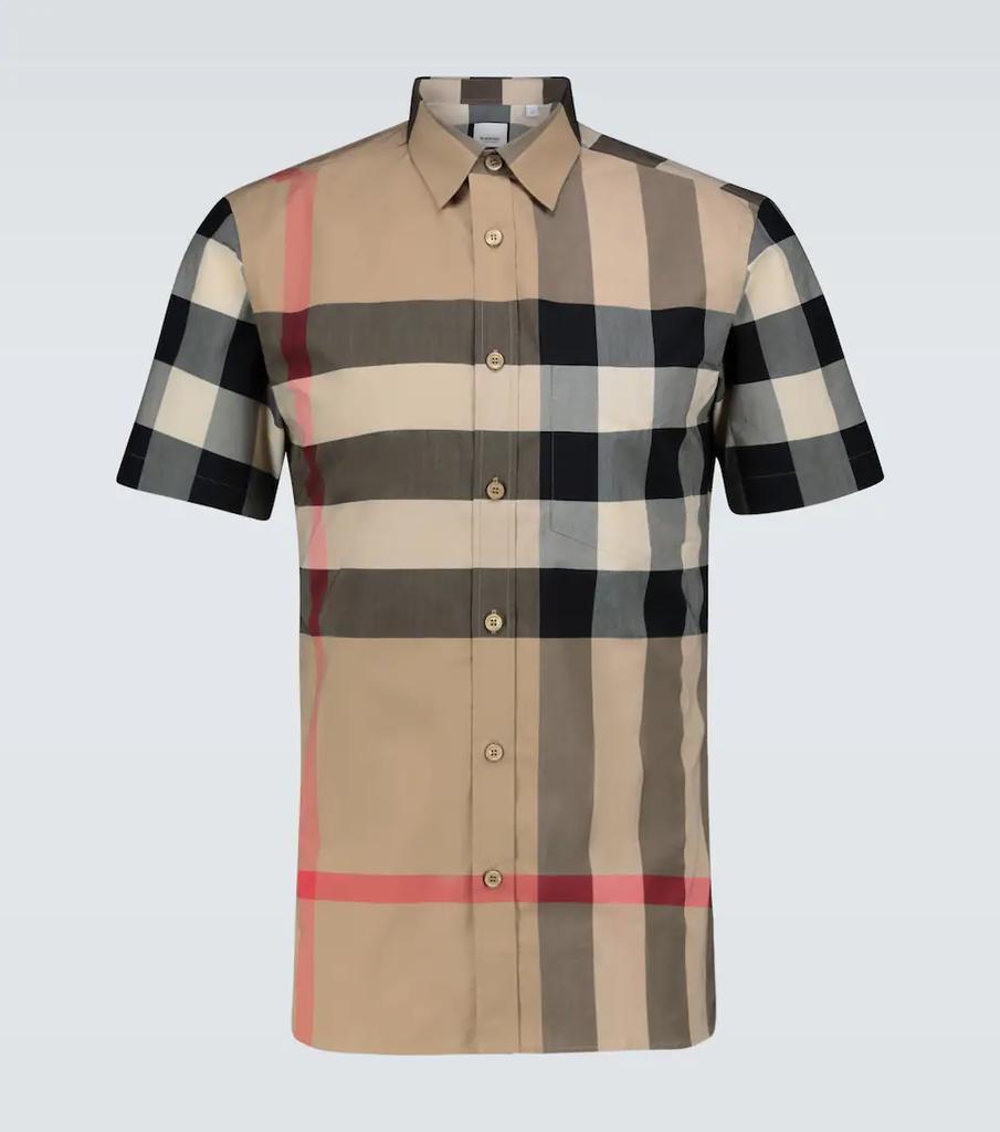 商品Burberry|Somerton格纹衬衫,价格¥4133,第1张图片