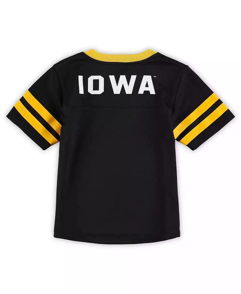 商品Outerstuff|Preschool Boys Black, Gold Iowa Hawkeyes Red Zone Jersey and Pants Set,价格¥281,第2张图片详细描述