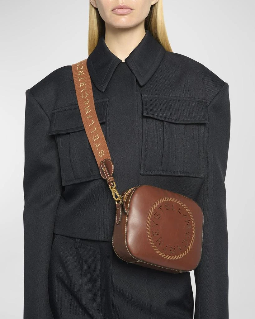 商品Stella McCartney|Falabella Small Vegan Leather Camera Shoulder bag,价格¥2986,第4张图片详细描述