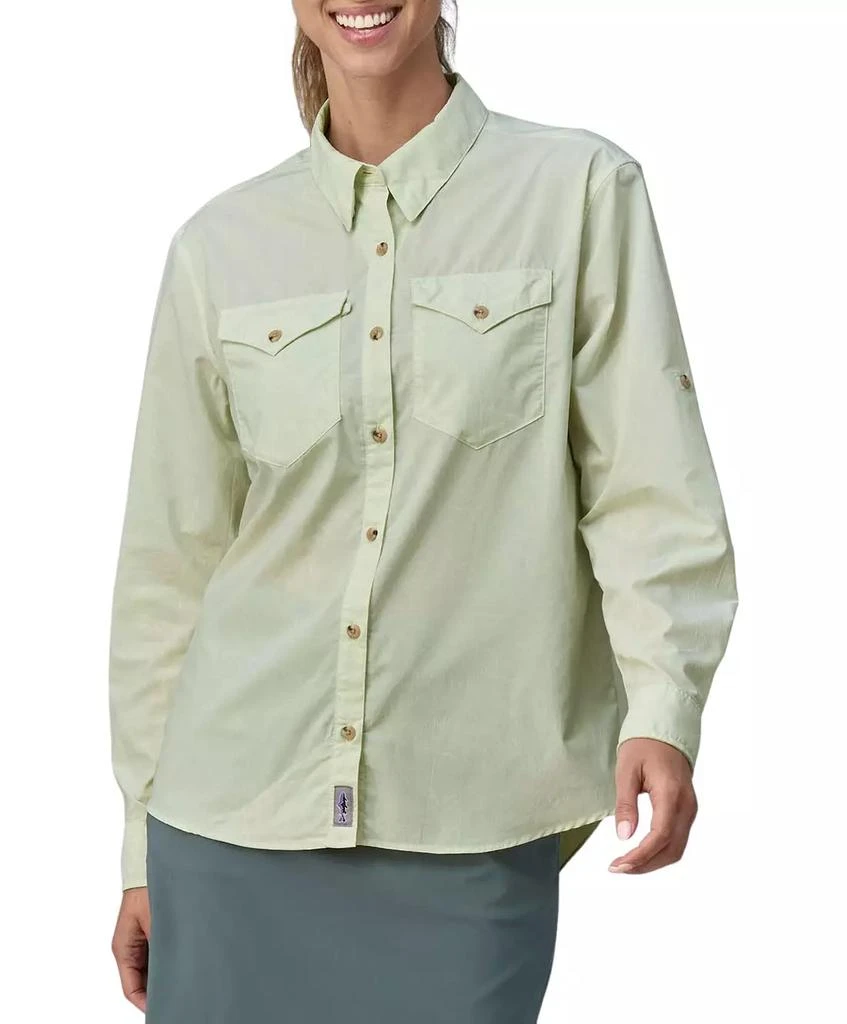 商品Patagonia|Patagonia Women's Long Sleeve Sun Stretch Button Down Shirt,价格¥988,第1张图片