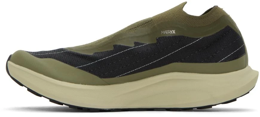 商品Salomon|Khaki & Gray Pulsar Reflective Advanced Sneakers,价格¥1411,第3张图片详细描述