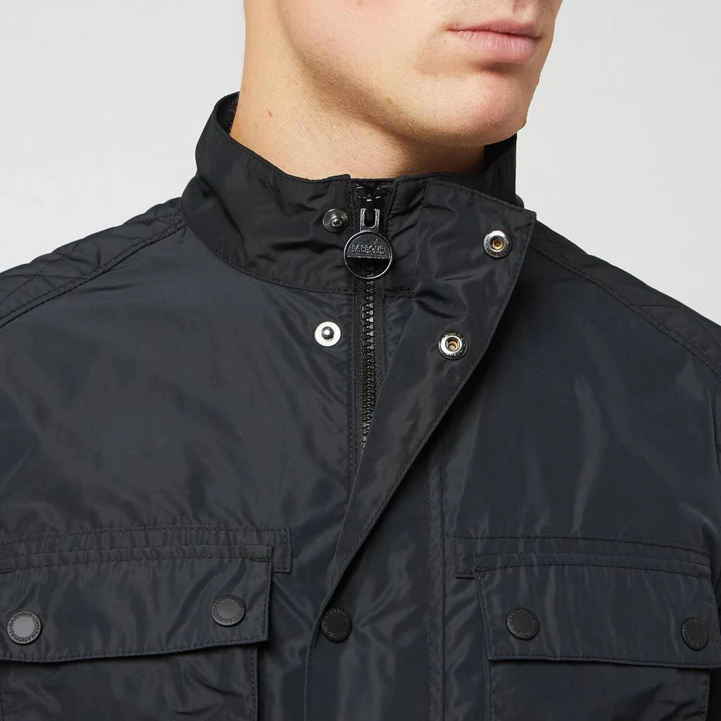 商品Barbour|Barbour International Men's Stannington Casual Jacket - Black,价格¥959,第5张图片详细描述