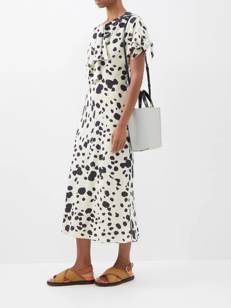 商品Marni|Museo mini leather tote bag,价格¥8236,第2张图片详细描述