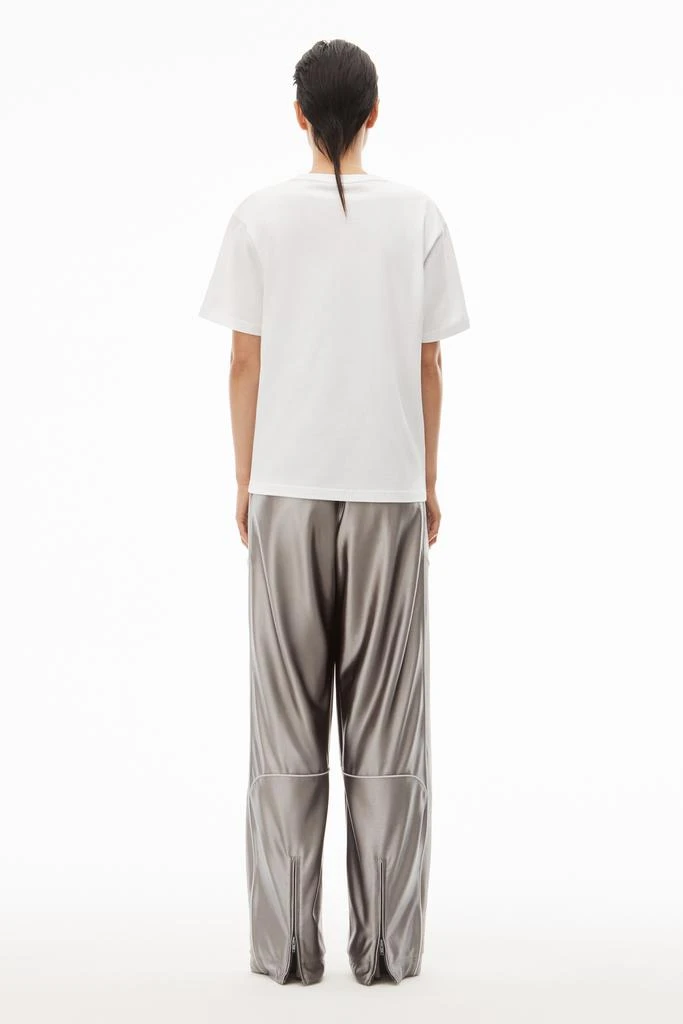 商品Alexander Wang|PUFF LOGO TEE IN COTTON JERSEY,价格¥1231,第5张图片详细描述