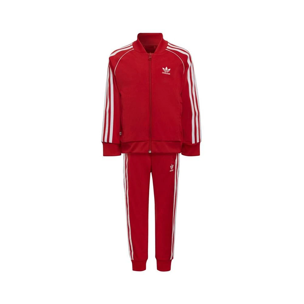 商品Adidas|Big Boys Adicolor Superstar Track Suit Set, 2 Piece,价格¥447,第1张图片