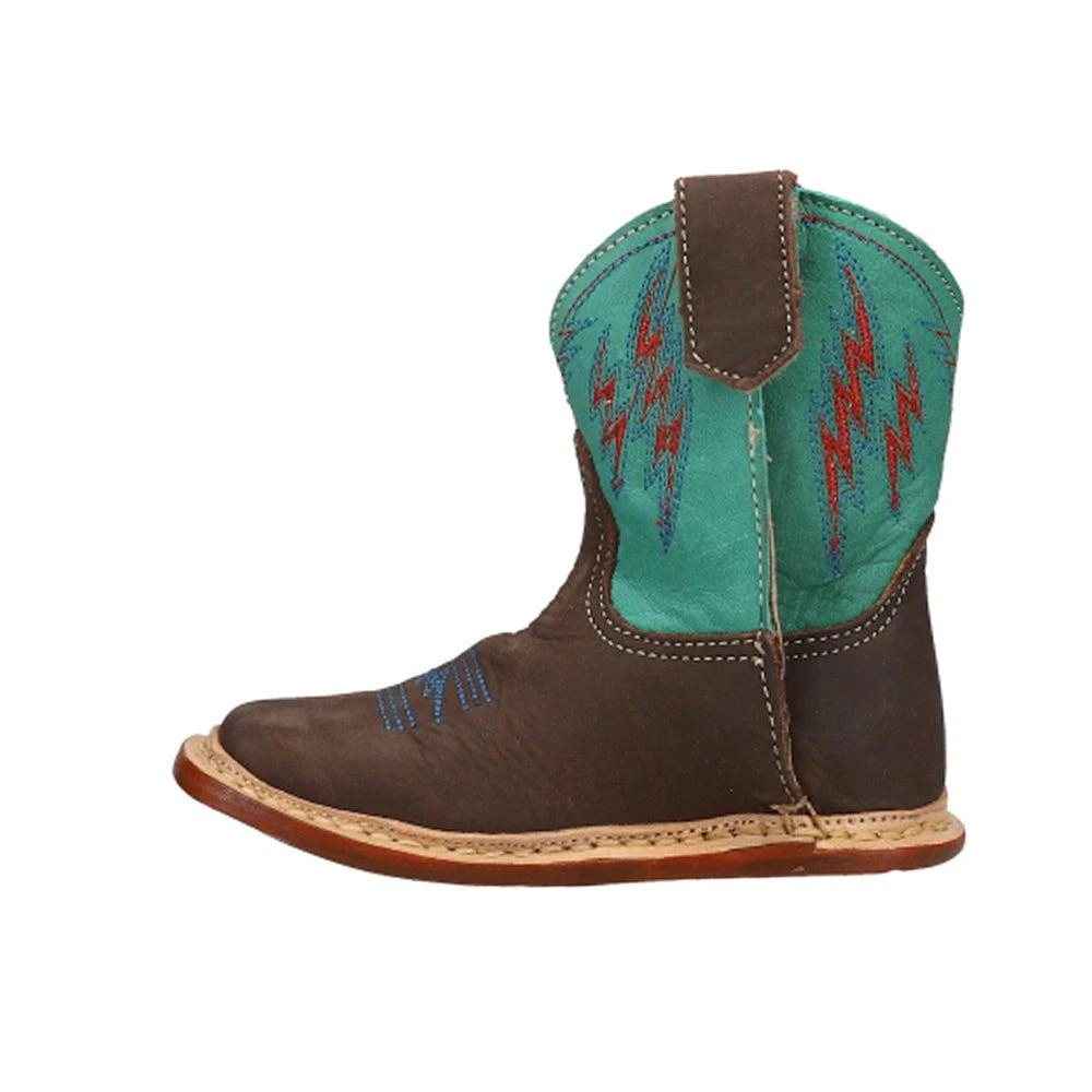 商品Roper|Cowbaby Embroidery Square Toe Cowboy Boots (Infant),价格¥356,第3张图片详细描述