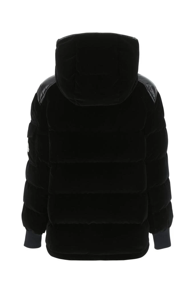 商品Moncler|Black velvet Labas down jacket Nd Moncler Donna,价格¥14414,第2张图片详细描述