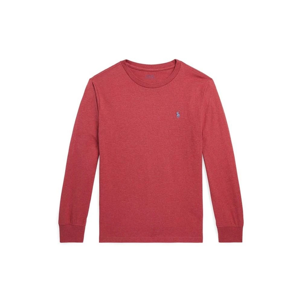 商品Ralph Lauren|Big Boys Cotton Jersey Long-Sleeve T-shirt,价格¥93,第1张图片