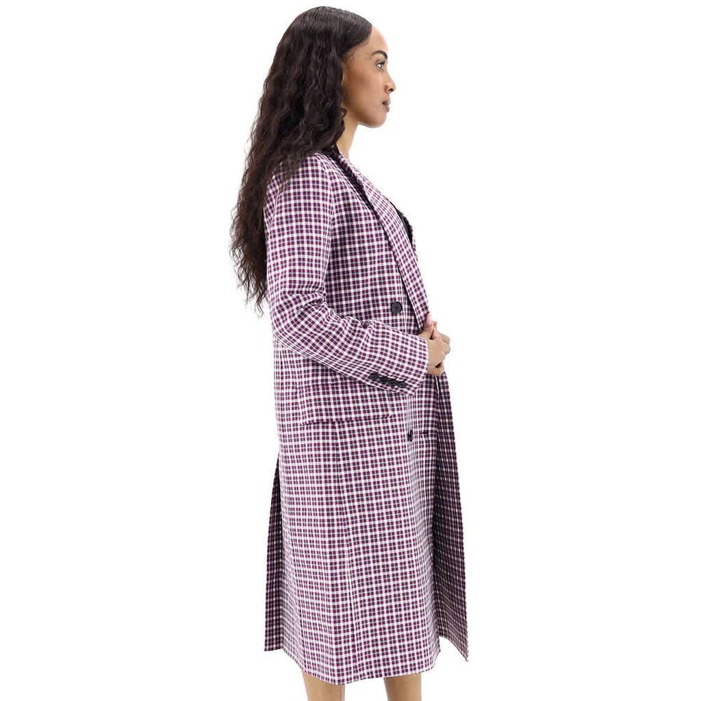 Burberry Ladies Parwoodul Plaid Coat, Brand Size 6 (US Size 4)商品第3张图片规格展示