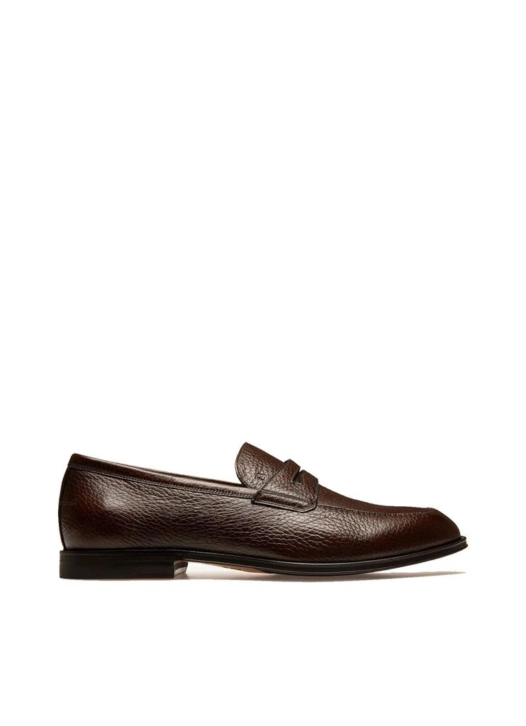 商品Bally|NEW Bally Webb Men's 6231400 Coconut Leather Loafers,价格¥2557,第1张图片