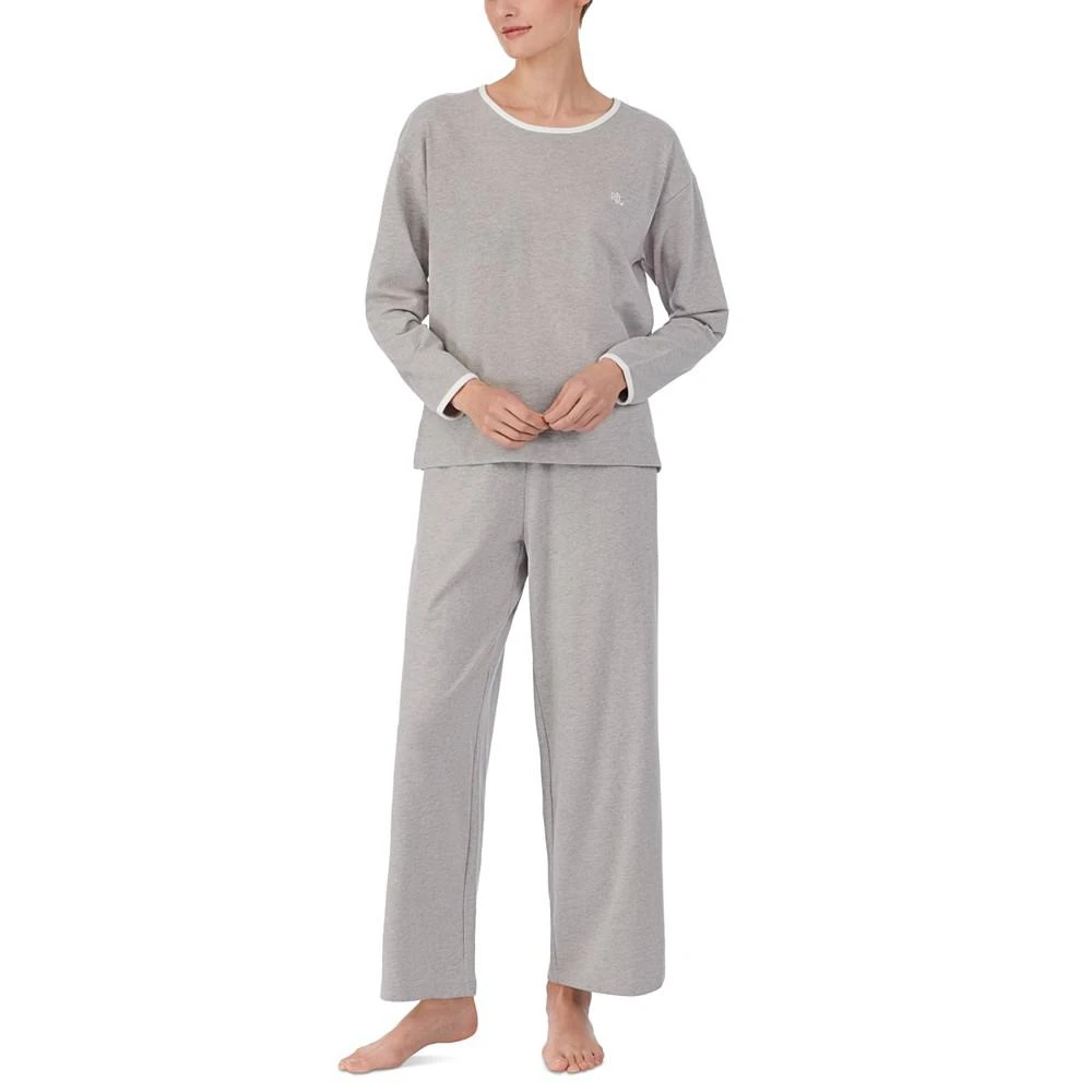 商品Ralph Lauren|Knit Wide-Leg Lounge Set,价格¥230,第1张图片
