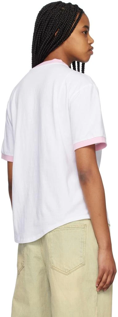 商品We11done|White Crewneck T-Shirt,价格¥442,第3张图片详细描述