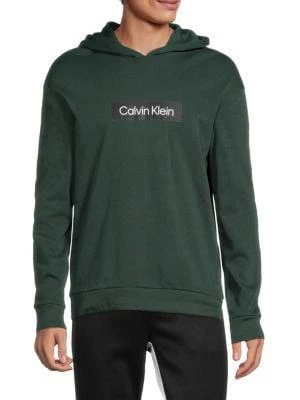 商品Calvin Klein|Box Logo Pullover Hoodie,价格¥152,第1张图片