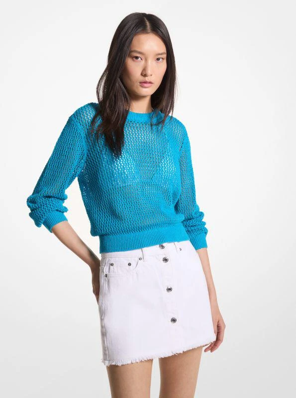 商品Michael Kors|Mesh Sweater,价格¥492,第1张图片