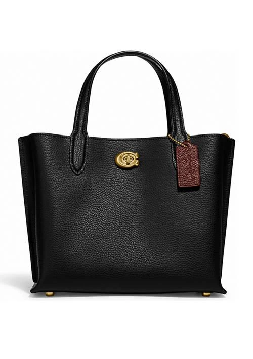 商品Coach|Polished Pebble Leather Willow Tote,价格¥2211,第1张图片