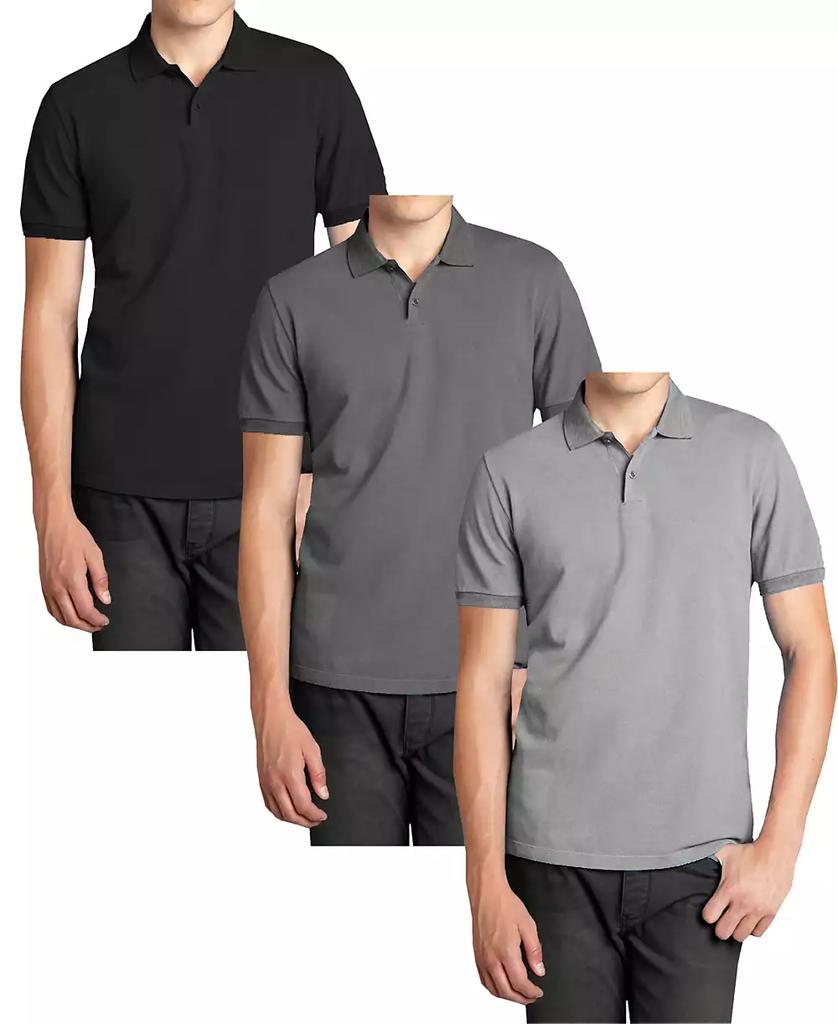 Мужские поло-рубашки с коротким рукавом из пике Galaxy Polo Avenue - комплект из 5 штук image 2