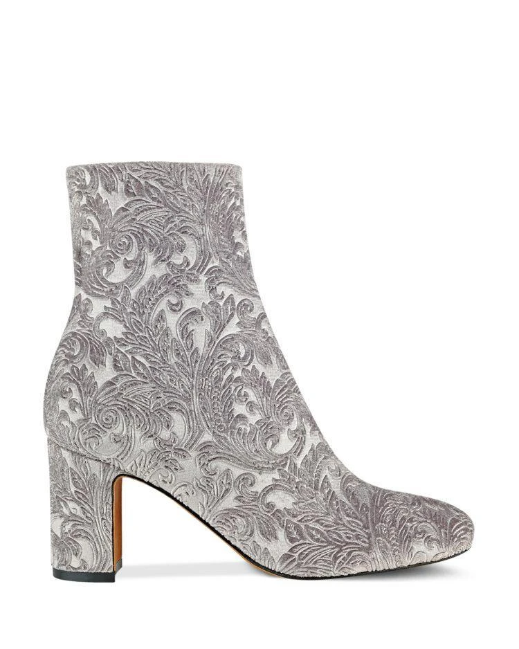 商品Marc Fisher|Women's Grazi Flocked Velvet Booties,价格¥825,第2张图片详细描述