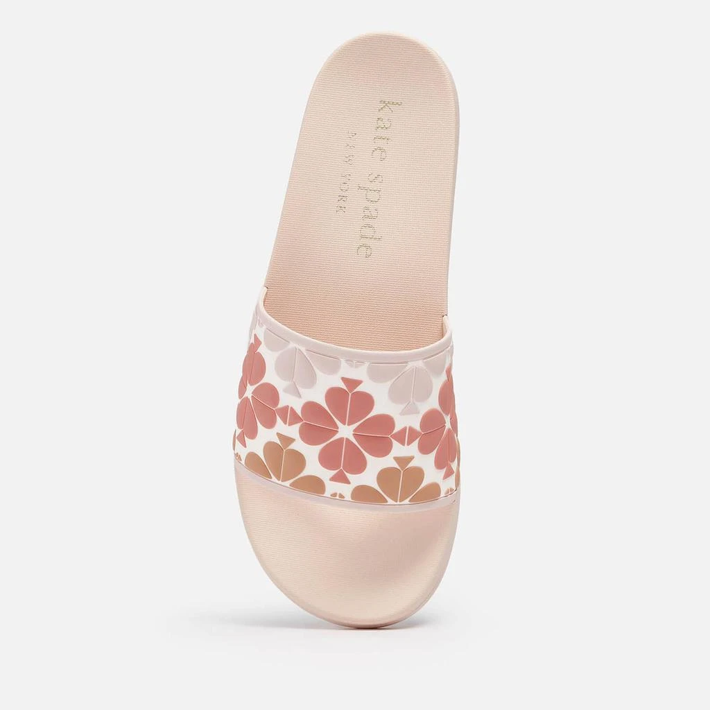 商品Kate Spade|Kate Spade New York Women's Olympia Slide Sandals - Multi/Optic White,价格¥159,第4张图片详细描述