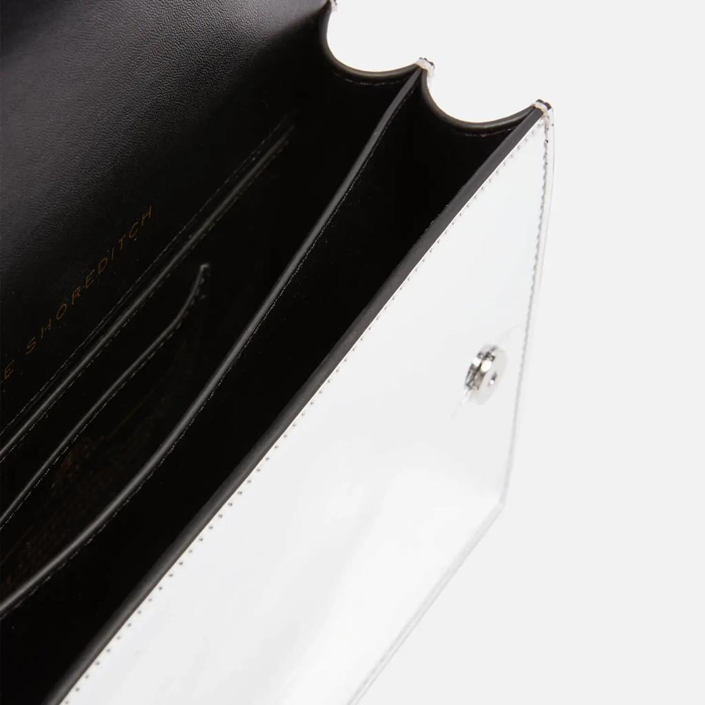 Kurt Geiger London Shoreditch Metallic Leather Shoulder Bag商品第4张图片规格展示