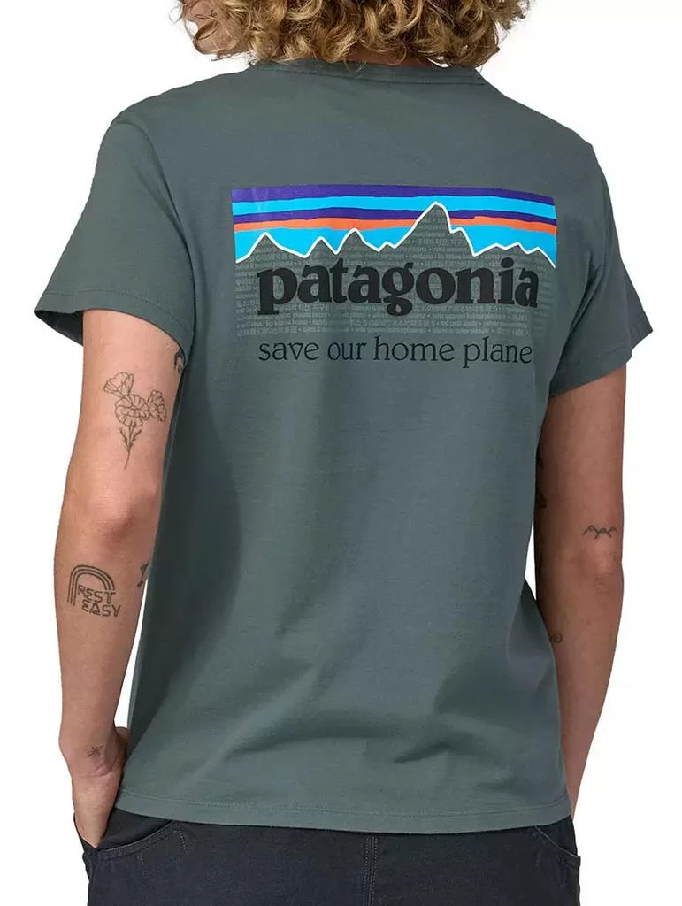 商品Patagonia|Patagonia Women's P-6 Mission Organic T-Shirt,价格¥223,第1张图片