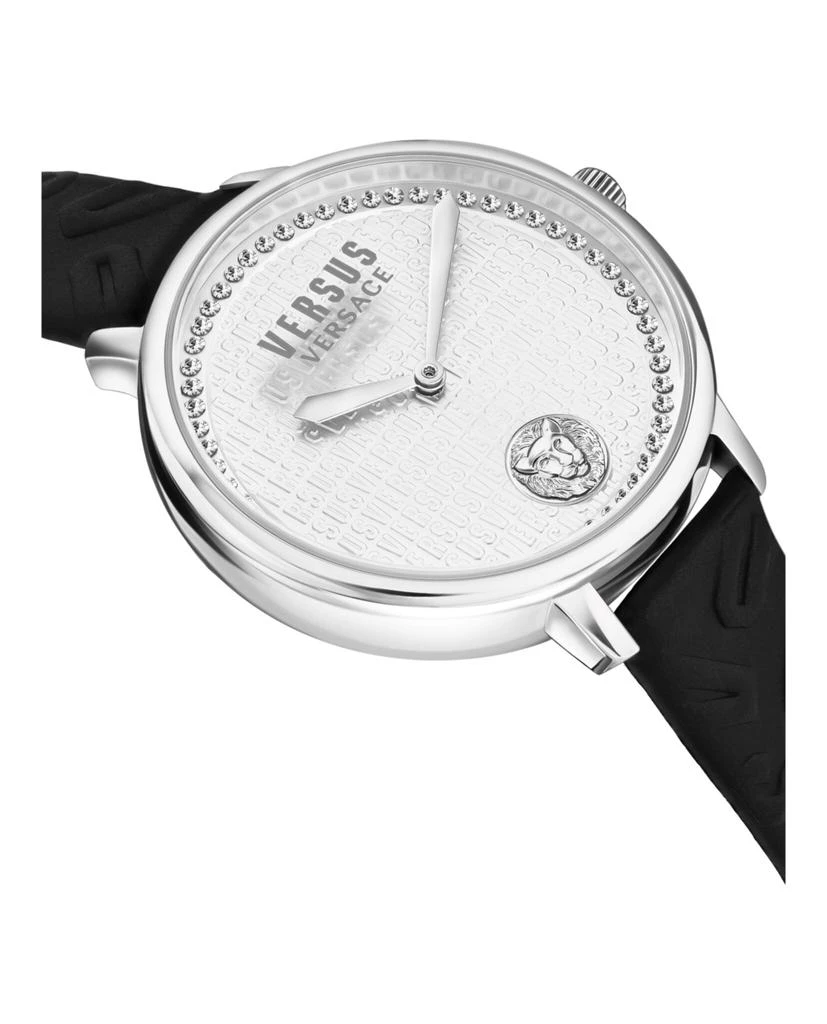 商品Versus Versace|La Villette Crystal Leather Watch,价格¥1830,第3张图片详细描述