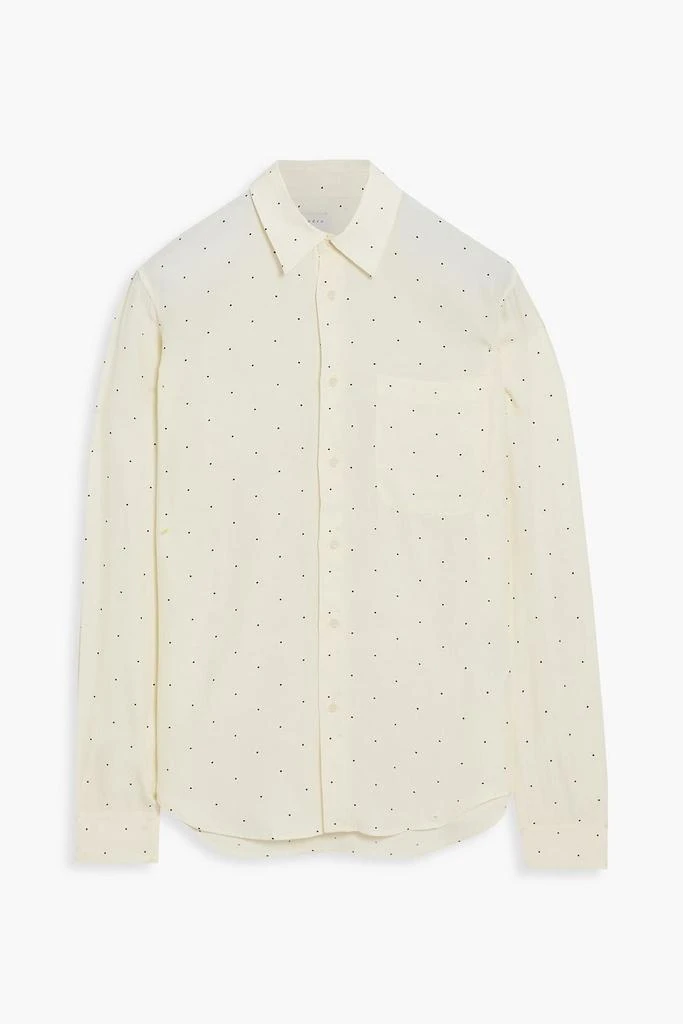 商品Sandro|Polka-dot crepe shirt,价格¥708,第1张图片