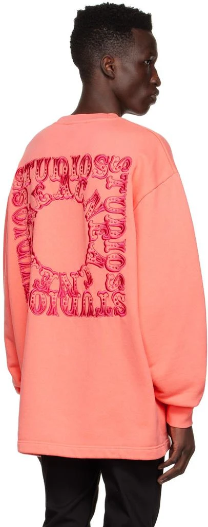 商品Acne Studios|Pink Organic Cotton Sweatshirt,价格¥1239,第3张图片详细描述