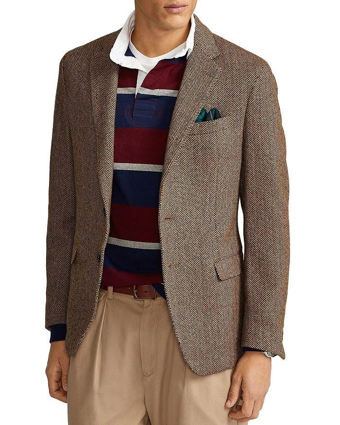 商品Ralph Lauren|Soft Herringbone Sport Coat,价格¥4238,第1张图片