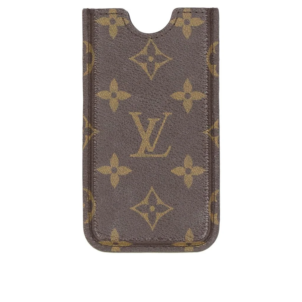 商品Louis Vuitton|Pre Owned - Louis Vuitton Monogram Brown Iphone 5 Phone Case,价格¥898,第1张图片