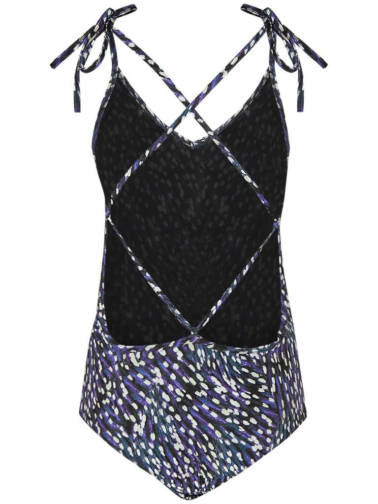 商品Isabel Marant|Swan Printed One Piece Swimsuit,价格¥1510,第4张图片详细描述