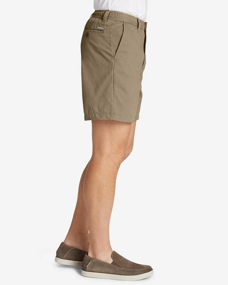 商品Eddie Bauer|男士Men's Legend Wash 7" Chino Shorts - Solid,价格¥187,第4张图片详细描述