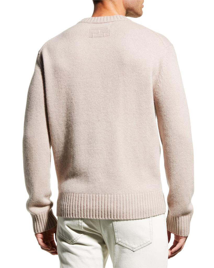 Men's Cashmere Knit Sweater商品第6张图片规格展示