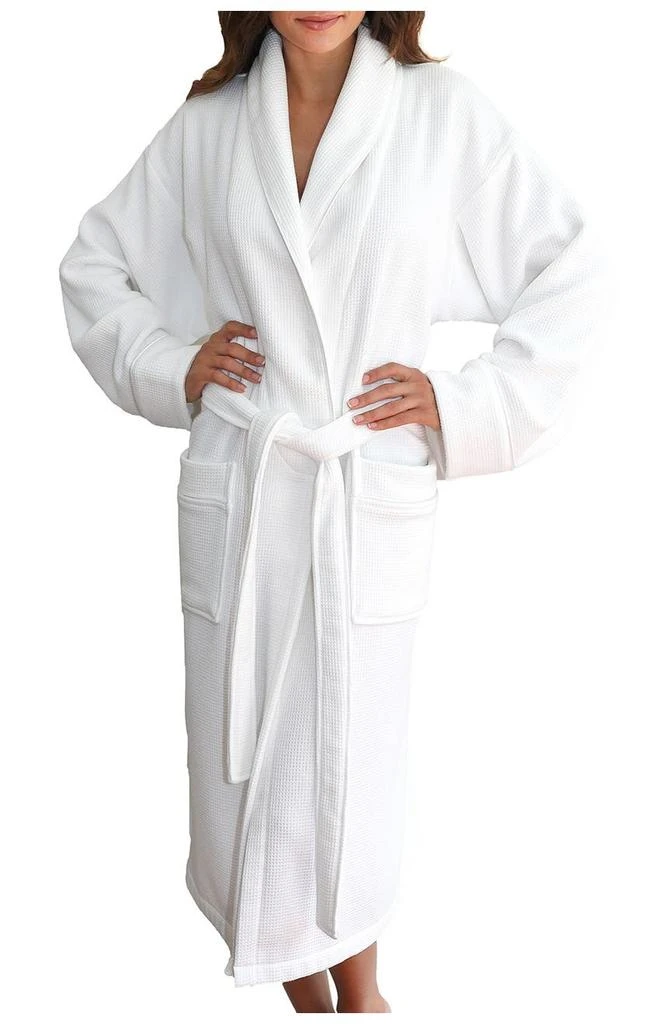 商品Linum Home Textiles|Turkish Cotton Waffle Terry Robe,价格¥742,第3张图片详细描述