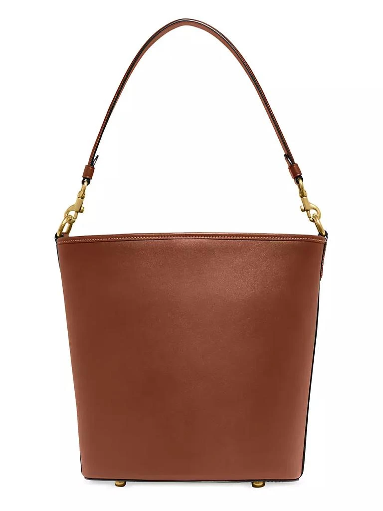 商品Coach|Dakota Leather Bucket Bag,价格¥3712,第4张图片详细描述