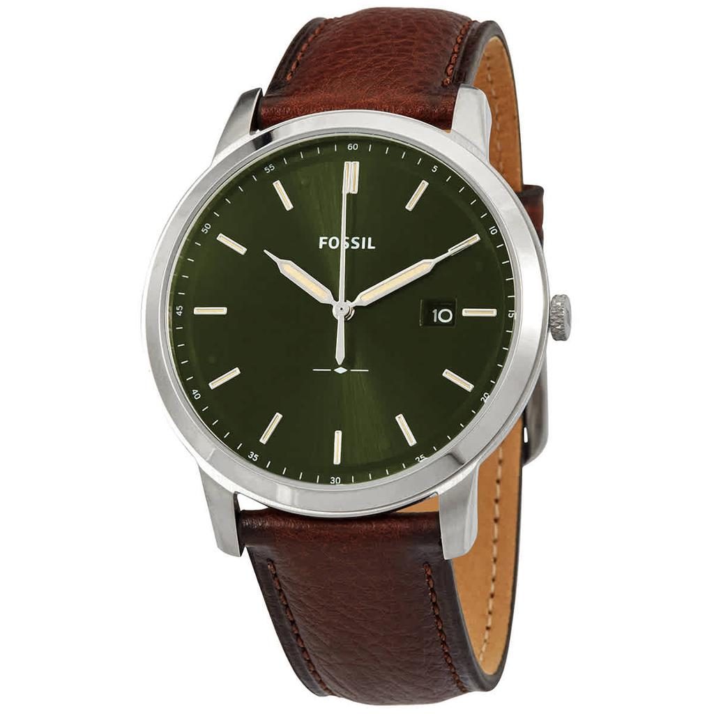 Fossil The Minimalist Solar-powered Green Dial Mens Watch FS5838商品第1张图片规格展示