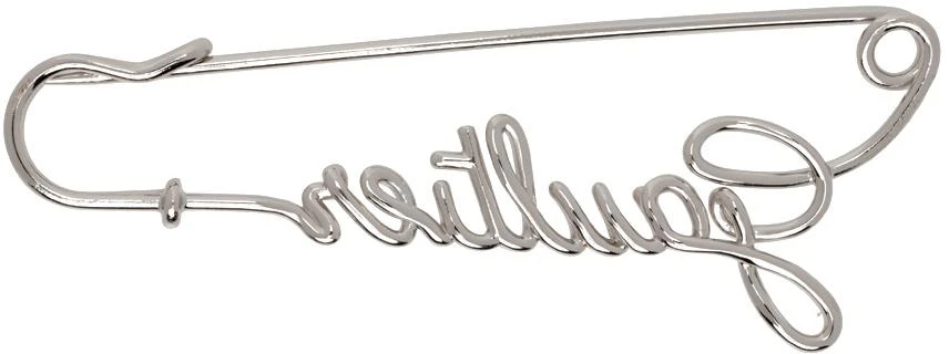 商品Jean Paul Gaultier|Silver 'The Gaultier Safety Pin' Brooch,价格¥669,第2张图片详细描述