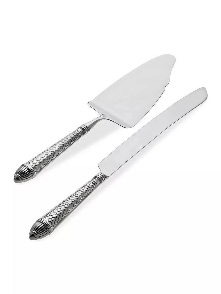 商品Ricci Argentieri|Raffaello 2-Piece Stainless Steel Cake Server Set,价格¥743,第1张图片