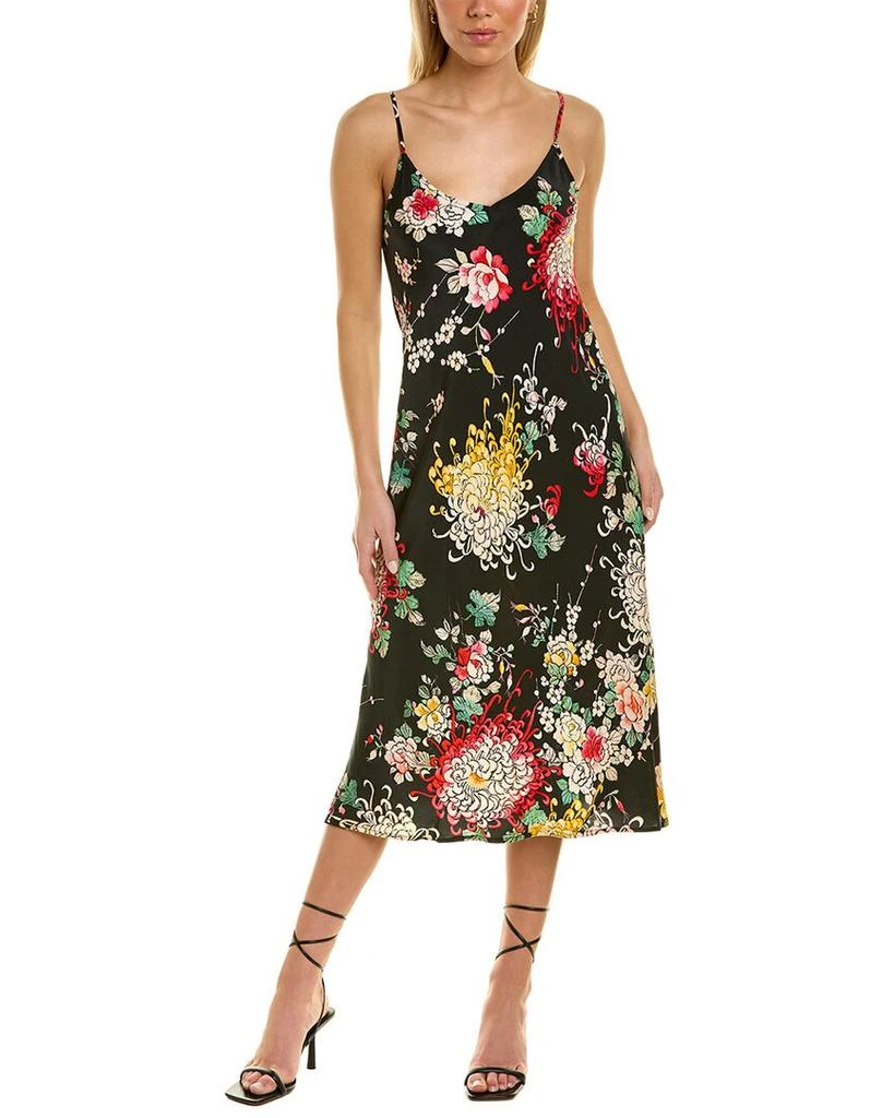商品Johnny Was|Johnny Was Silk Charmeuse Silk Slip Dress,价格¥593,第1张图片