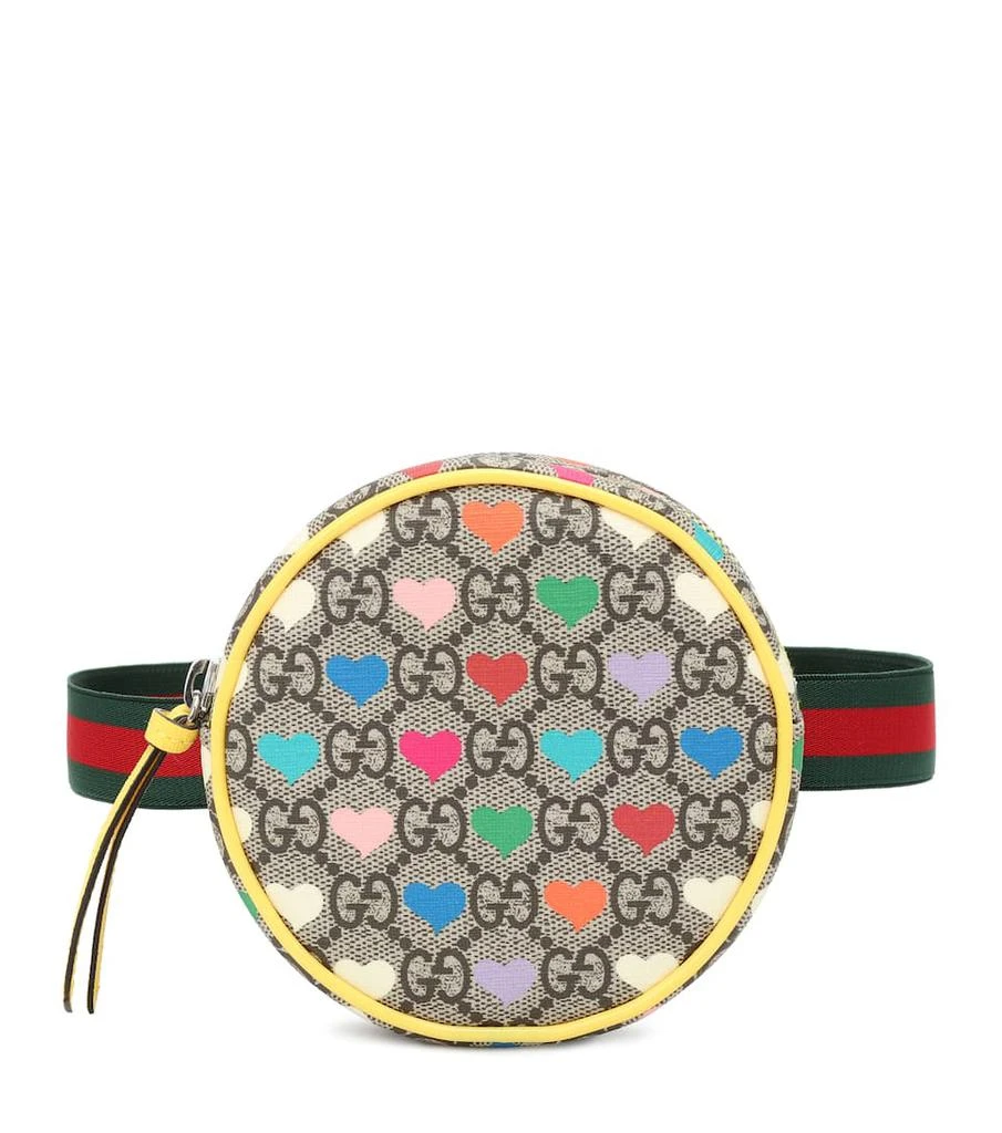 商品Gucci|Heart Supreme 心形印花腰包,价格¥3253,第1张图片