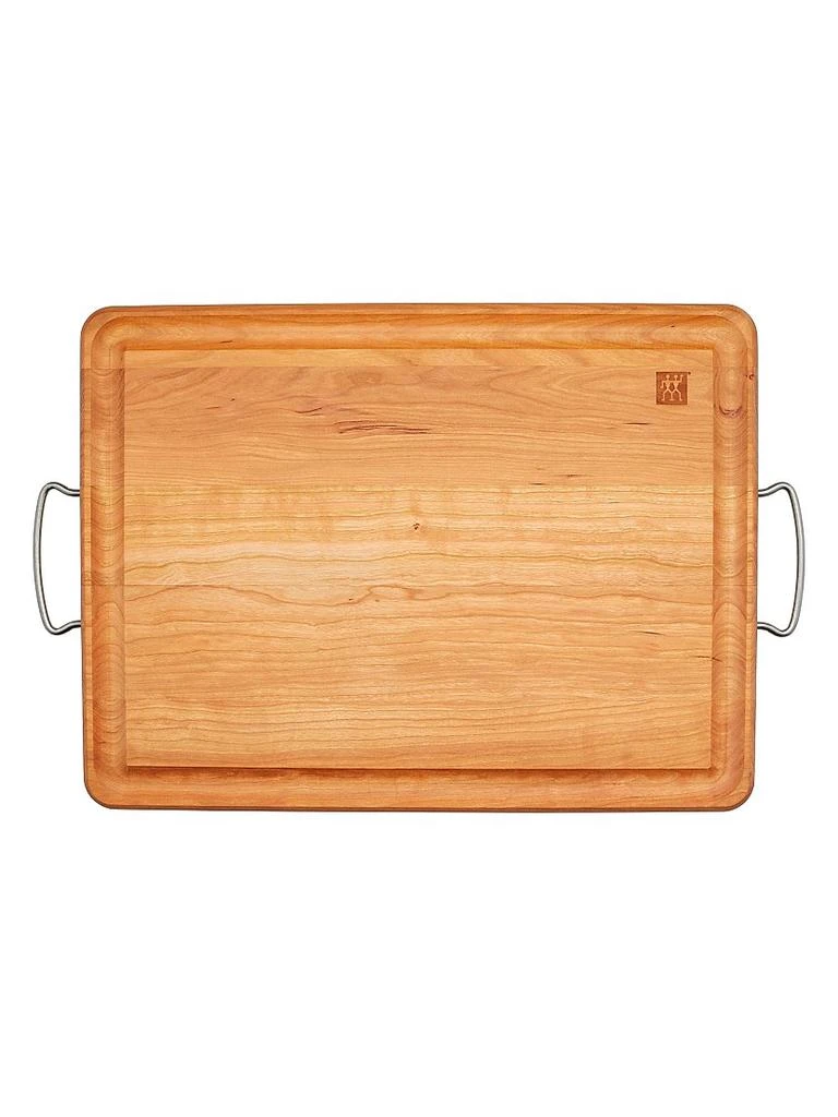 商品ZWILLING J.A. Henckels|Cherry Wood Carving Board with Handles,价格¥958,第2张图片详细描述