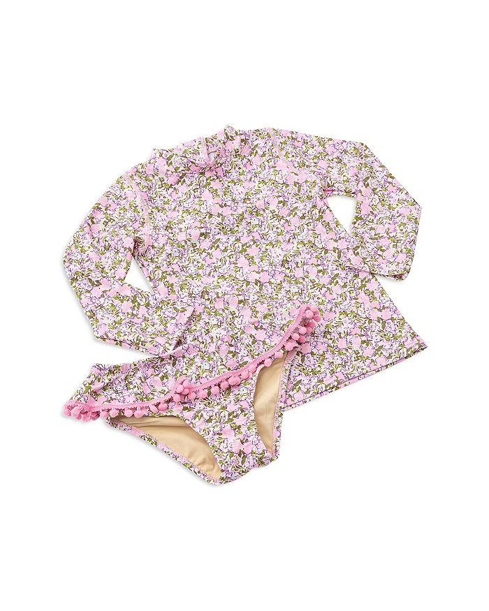 商品Shade Critters|Girls' Blushing Blooms Two Piece Swimsuit - Little Kid,价格¥434,第3张图片详细描述