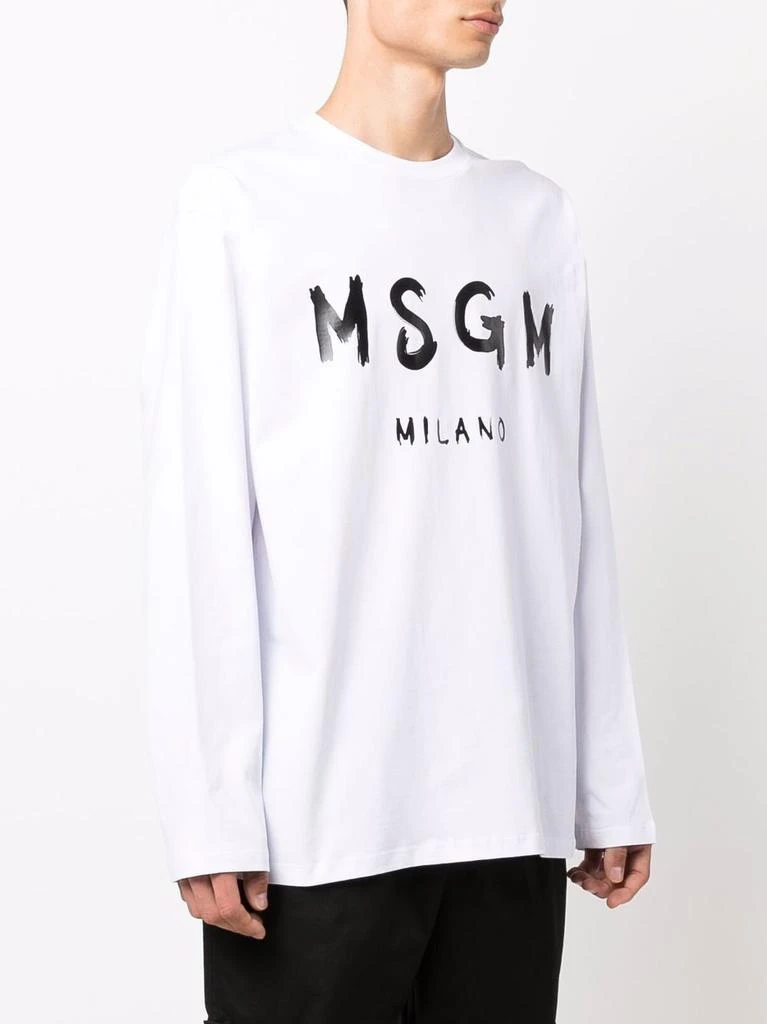 商品MSGM|MSGM LOGO T-SHIRT CLOTHING,价格¥846,第5张图片详细描述